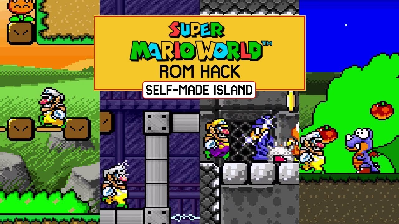 Wario Buried George • Super Mario World ROM Hack