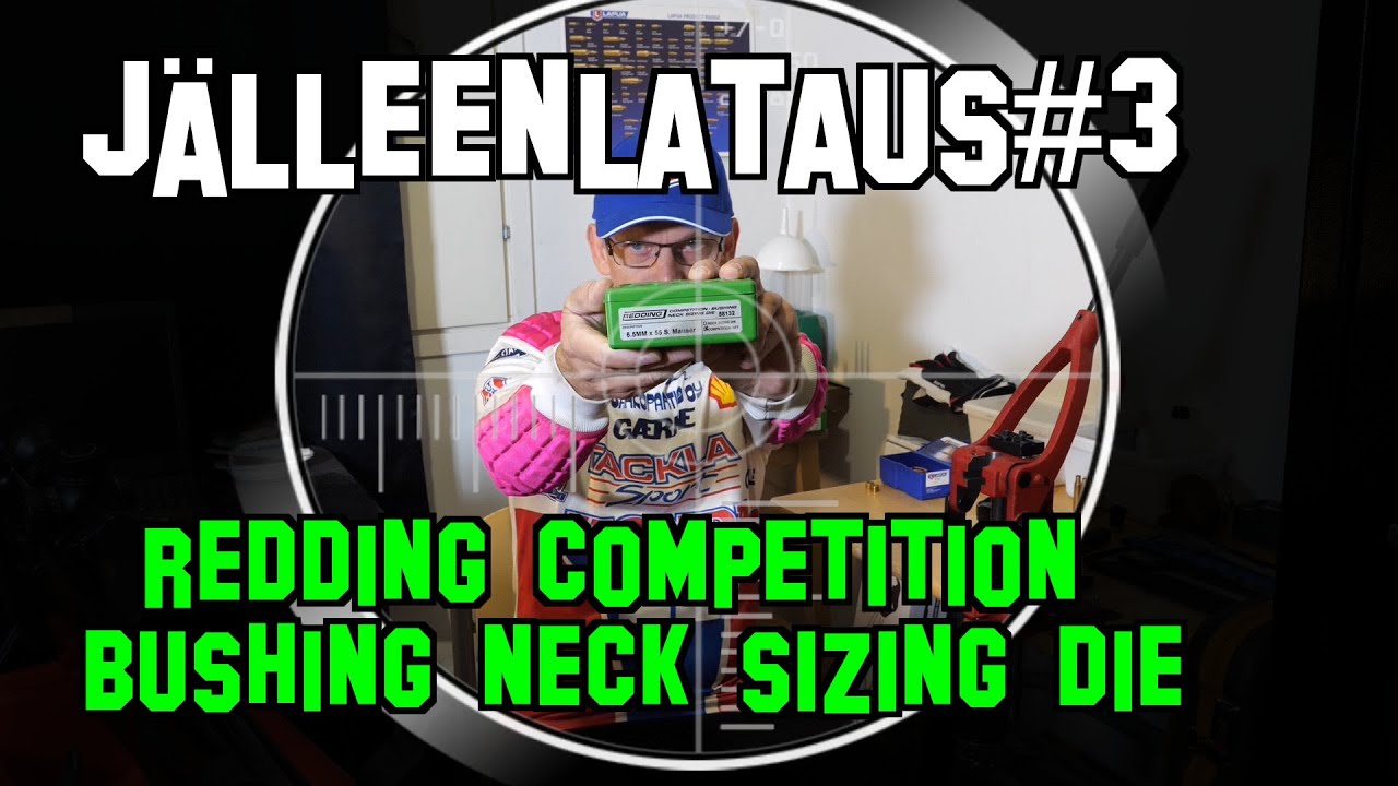 Jälleenlataus#3 Redding Competition bushing neck sizing die