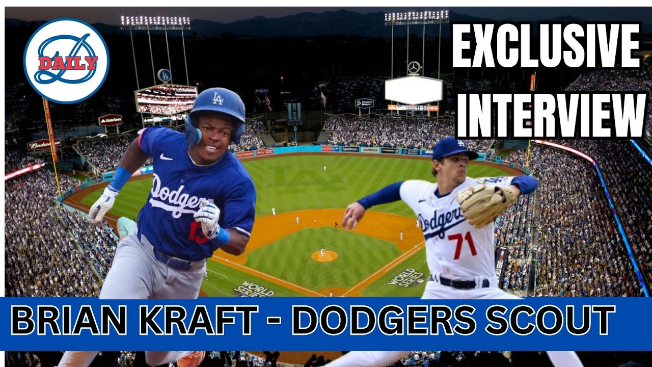 Dodgers Dawgs Live: Dodgers Scout, Brian Kraft Joins & Talks Scouting, Gavin Stone, KG & More