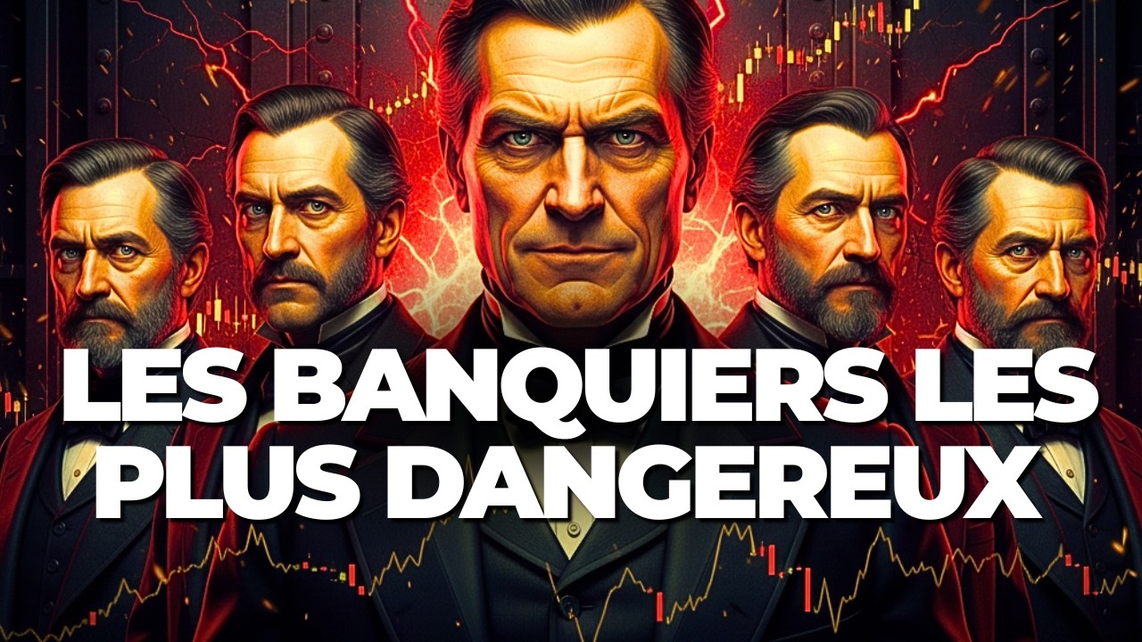Les 5 Banquiers les PLUS DANGEREUX de l'Histoire 💰 [L'un a Vol&eacute; 65 Milliards $]