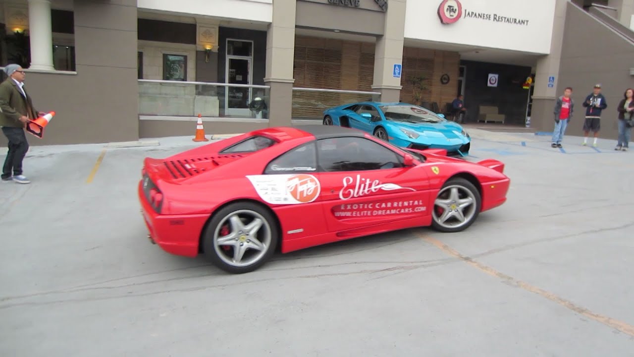 Red Ferrari F355 GTS