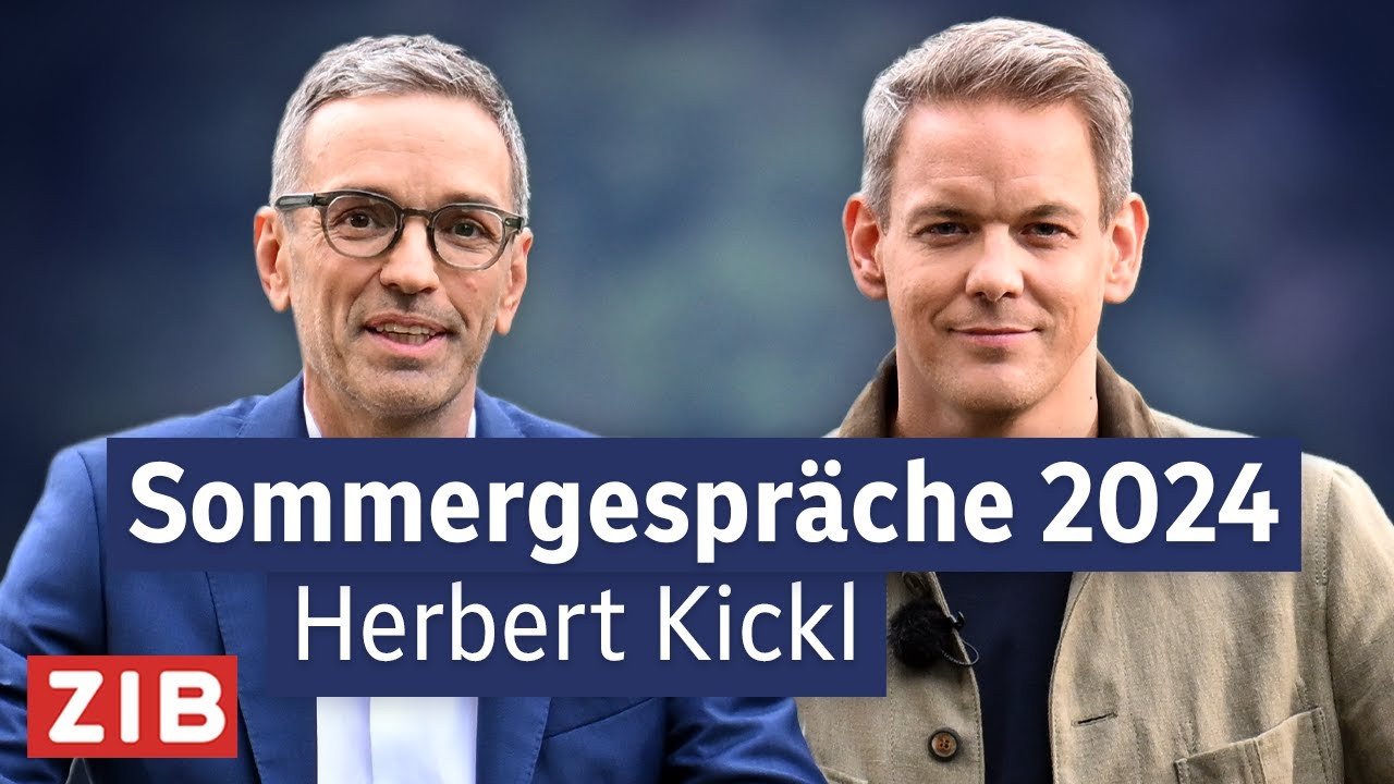 ORF Sommergespräch mit Herbert Kickl | 19.08.2024
