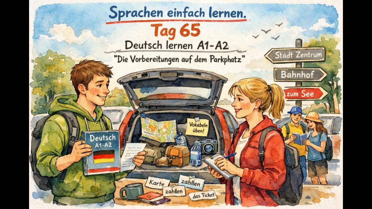Tag 65 Deutsch lernen A1-A2 