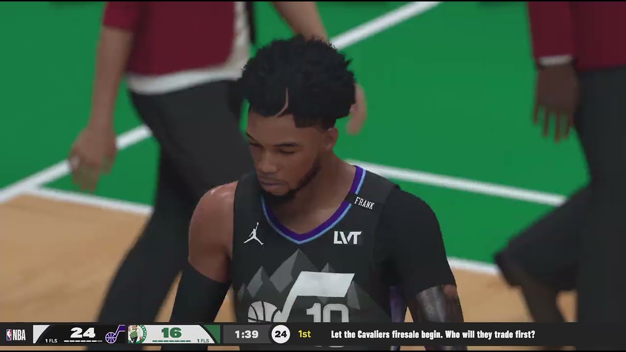 Playing against the celtics