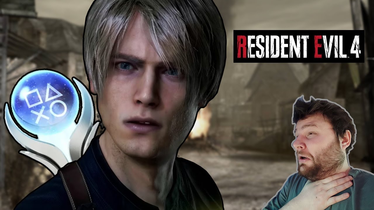 LE PLATINE DE RESIDENT EVIL 4 REMAKE M'A PROCURER LE PLAISIR D'UNE POMME DE PIN DANS LE FONDEMENT.