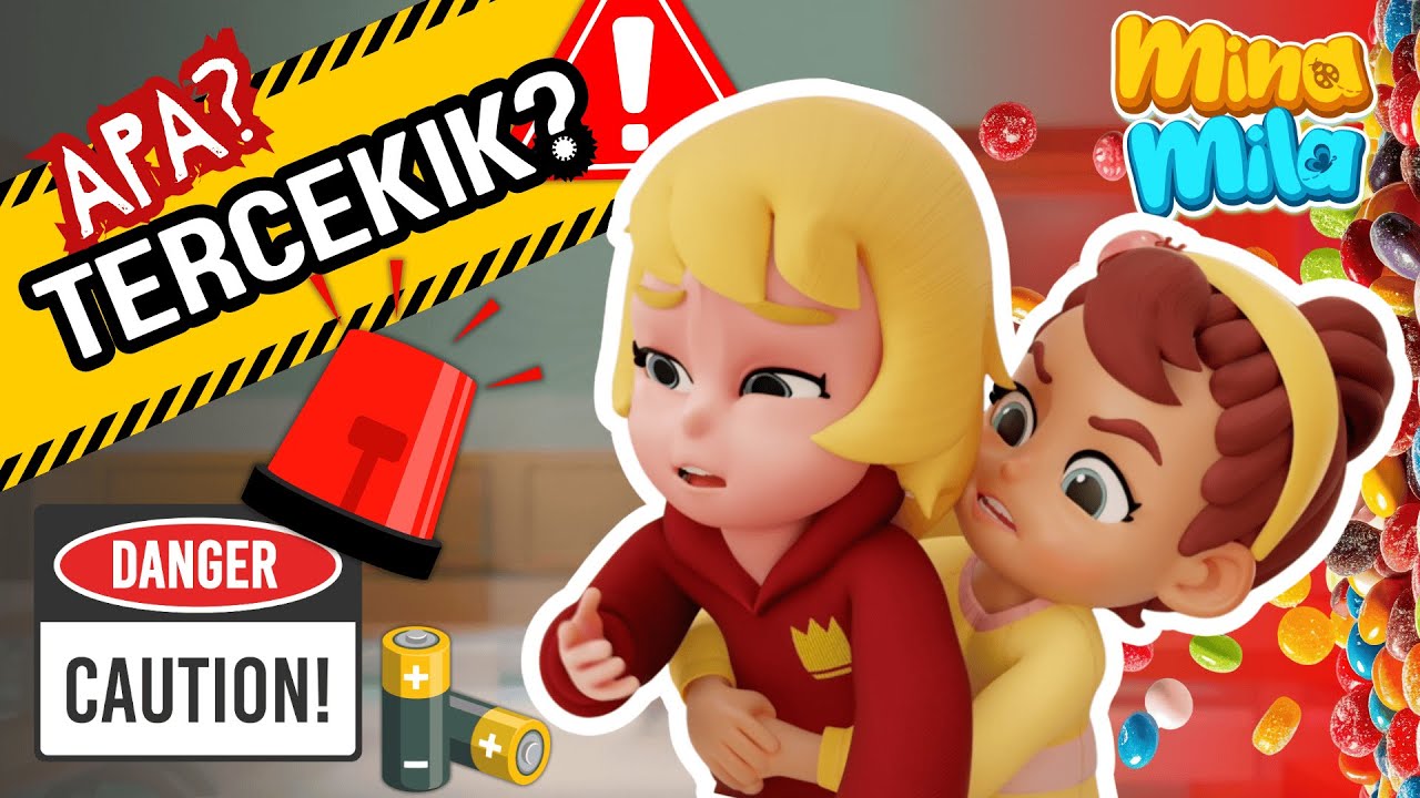 Pengasas Omar & Hana | Anak Tercekik? Ini Cara Heimlich Maneuver Betul | Mina Mila Selamatkan Nyawa