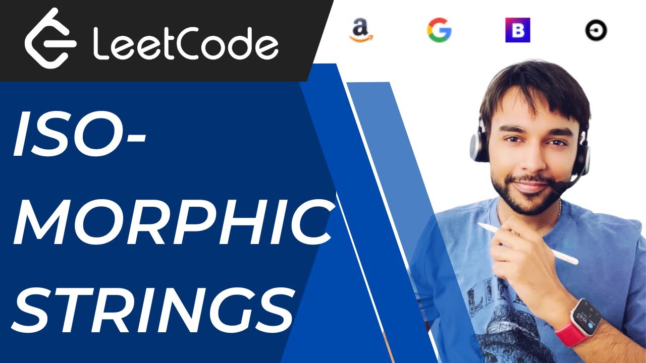 Isomorphic Strings (LeetCode 205) | Full solution using a HashMap | Easy to understand