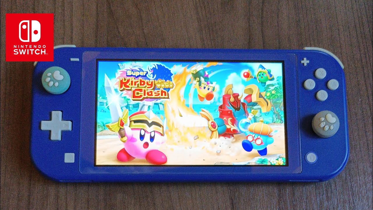 Super Kirby Clash Nintendo Switch Lite Gameplay 