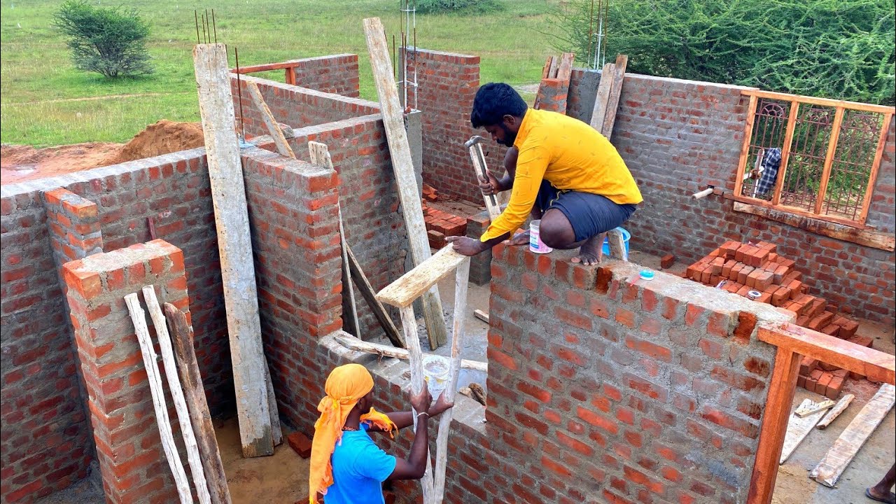 Lintel Formwork Techniques_Reinforcement Lintel Beam and Slab For House|Lintel Centring|Loft centrin