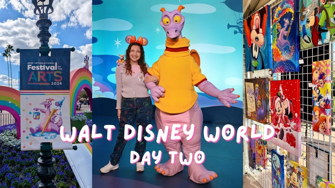 Walt Disney World 2026 Day 2 | EPCOT Festival of the Arts, Spice Road Table & Luminous