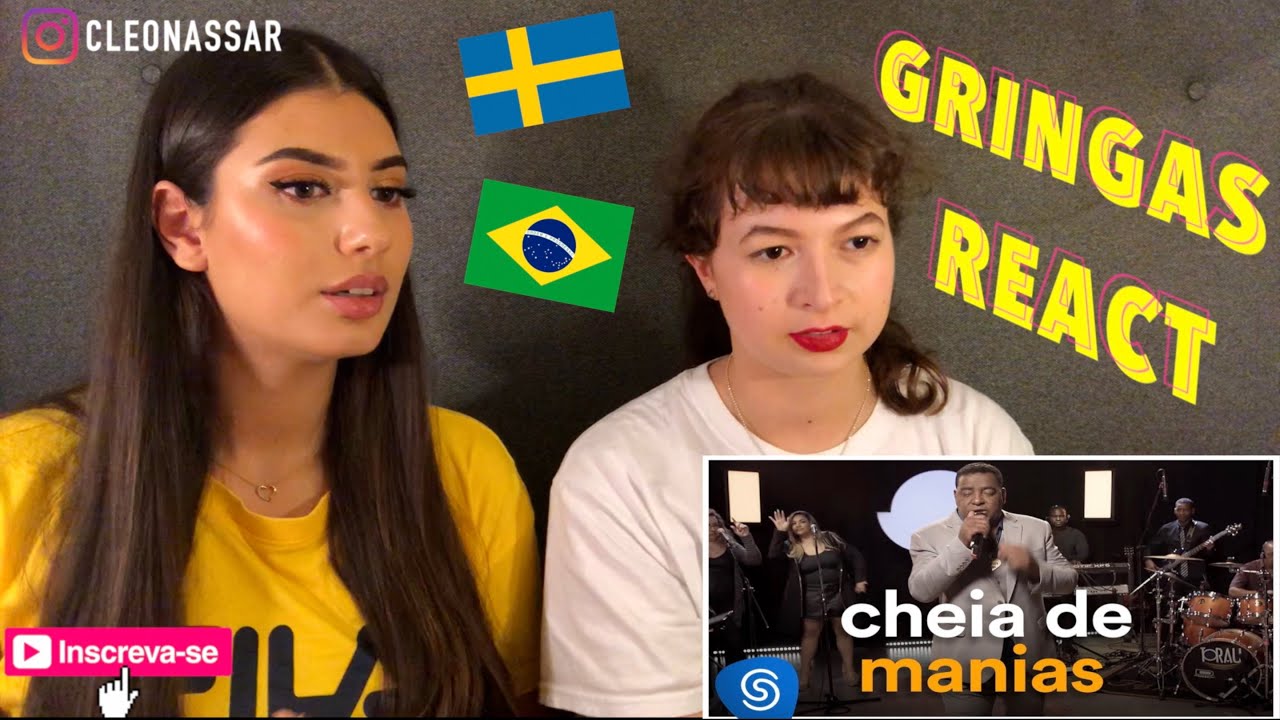 GRINGAS REAGINDO A CHEIA DE MANIAS - RAÇA NEGRA