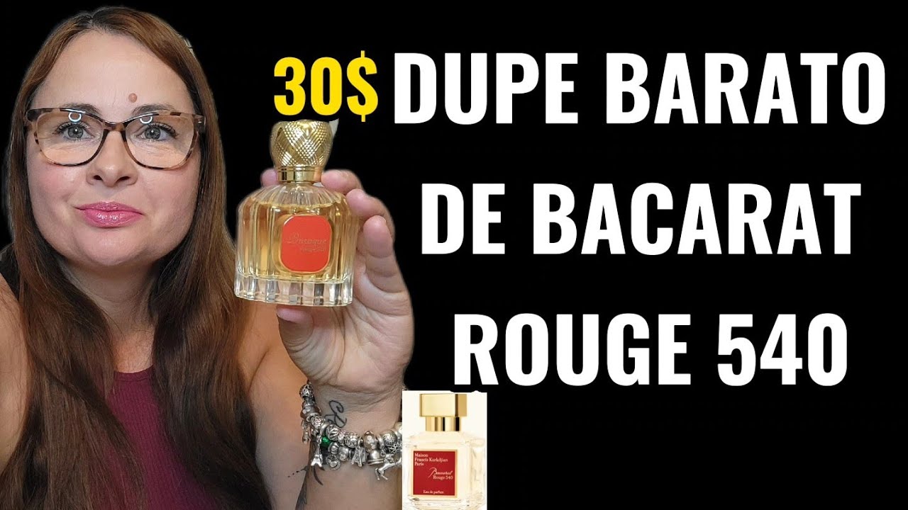 MAISON ALHAMBRA BAROQUE ROUGE 540 reseña: clon de Bacarat rouge 540 #maisonalhambra #lattafa