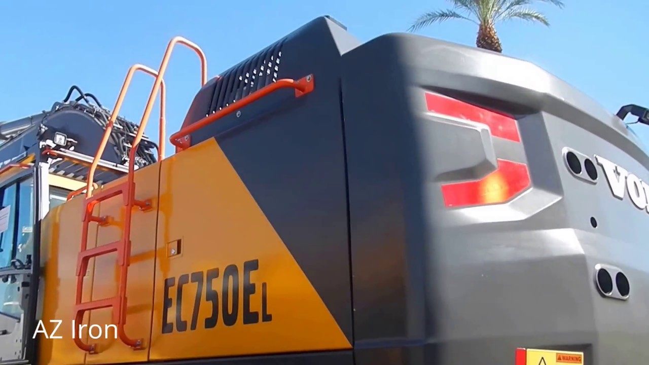 Volvo EC750E Excavator at MINExpo 2016