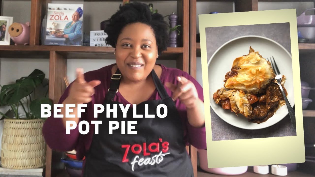 Beef Phyllo Pot Pie Recipe