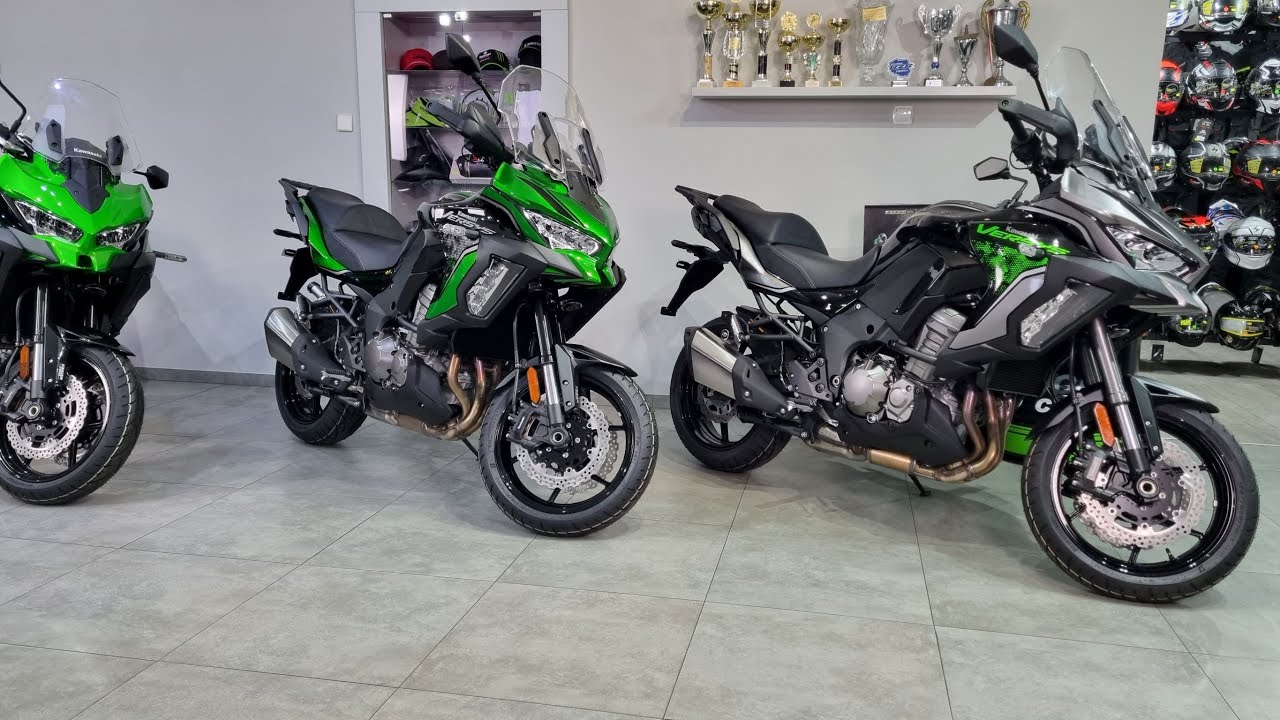 Kawasaki Versys 1000 , S , SE Por&oacute;wnanie i R&oacute;żnice między modelami.