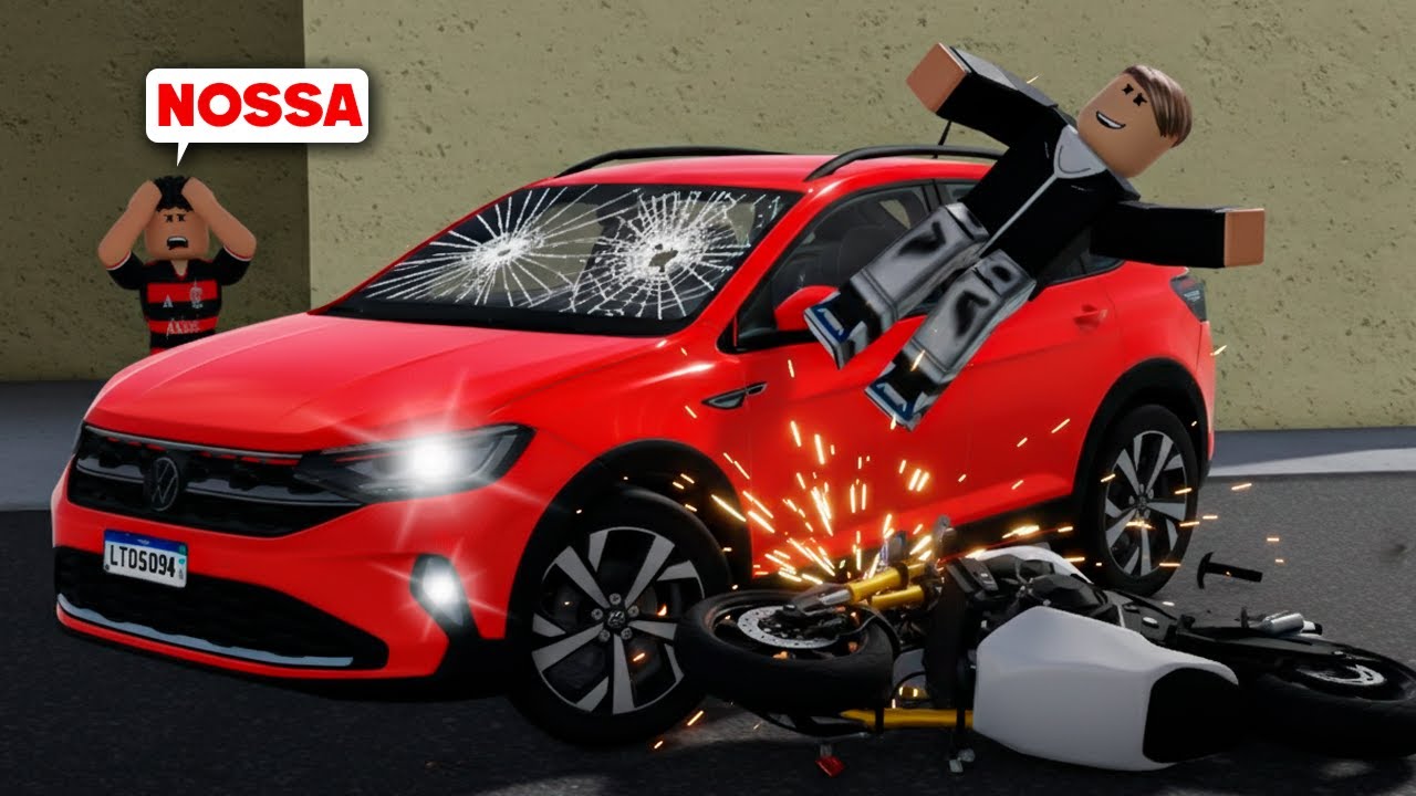 ROBLOX - MEU AMIGO SOFREU UM ACIDENTE GRAVE DE MOTO