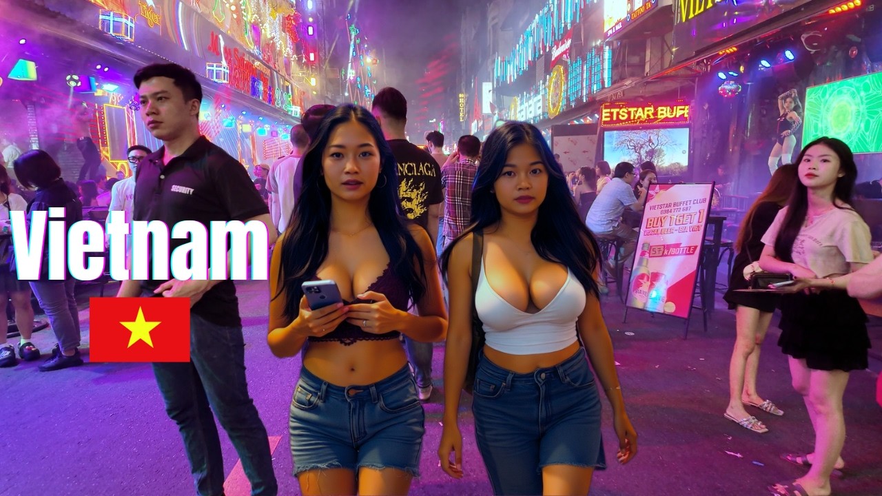 Saigon: Nightlife district Bui Vien 2025 Vietnam