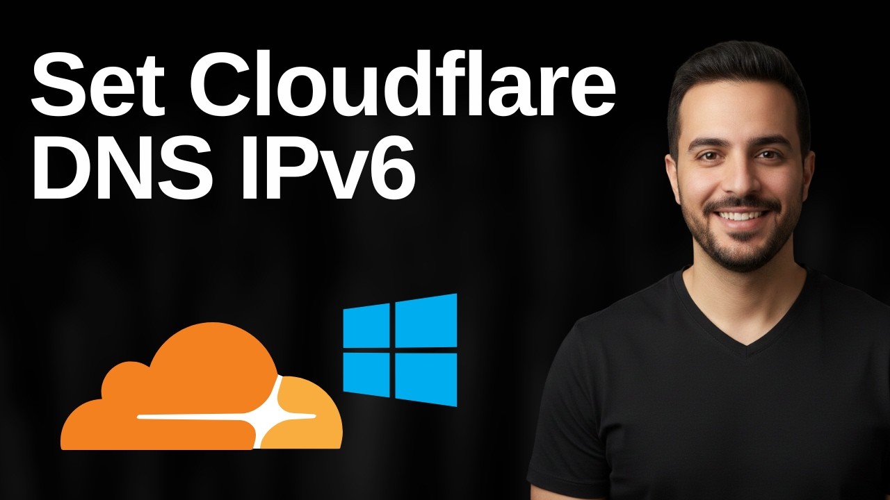 How To Set Cloudflare DNS IPv6 On Windows 11 (2026 Easy Guide)