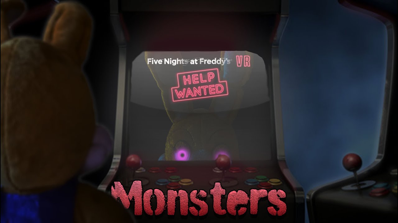[Plush] FNAF VR Help Wanted ▶ Monsters Collab!