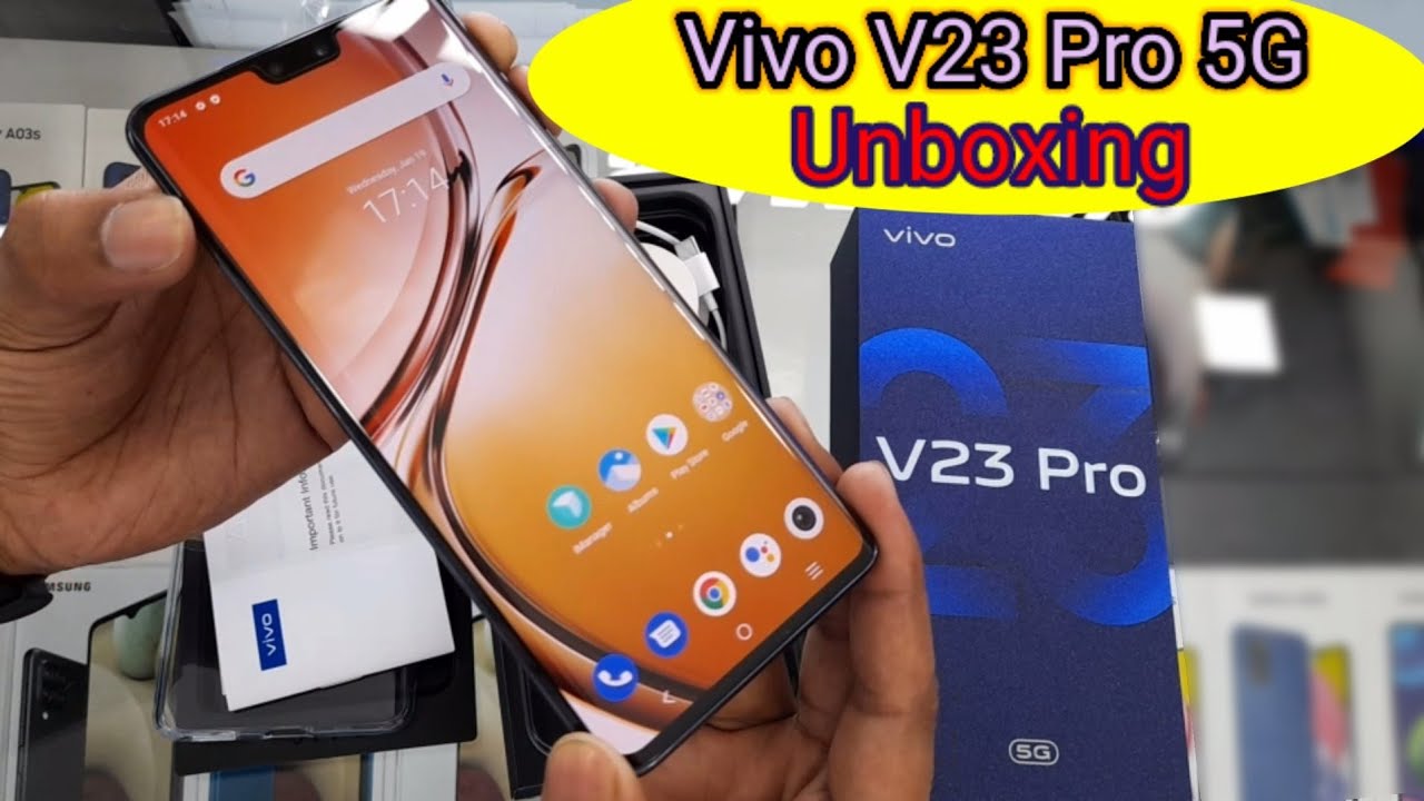 Vivo v23 pro 5G Unboxing💜 #vivov23pro #vivov23pro5g