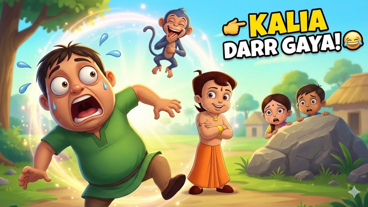 Kalia Darr Gaya! 😲 | Chhota Bheem Mystery Story | Hindi Cartoon for Kids | #1million 