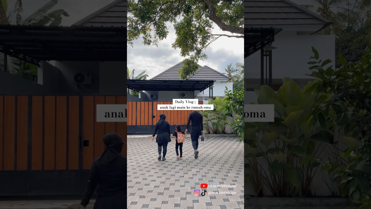 Daily Vlog ; anak lagi main ke rumah oma