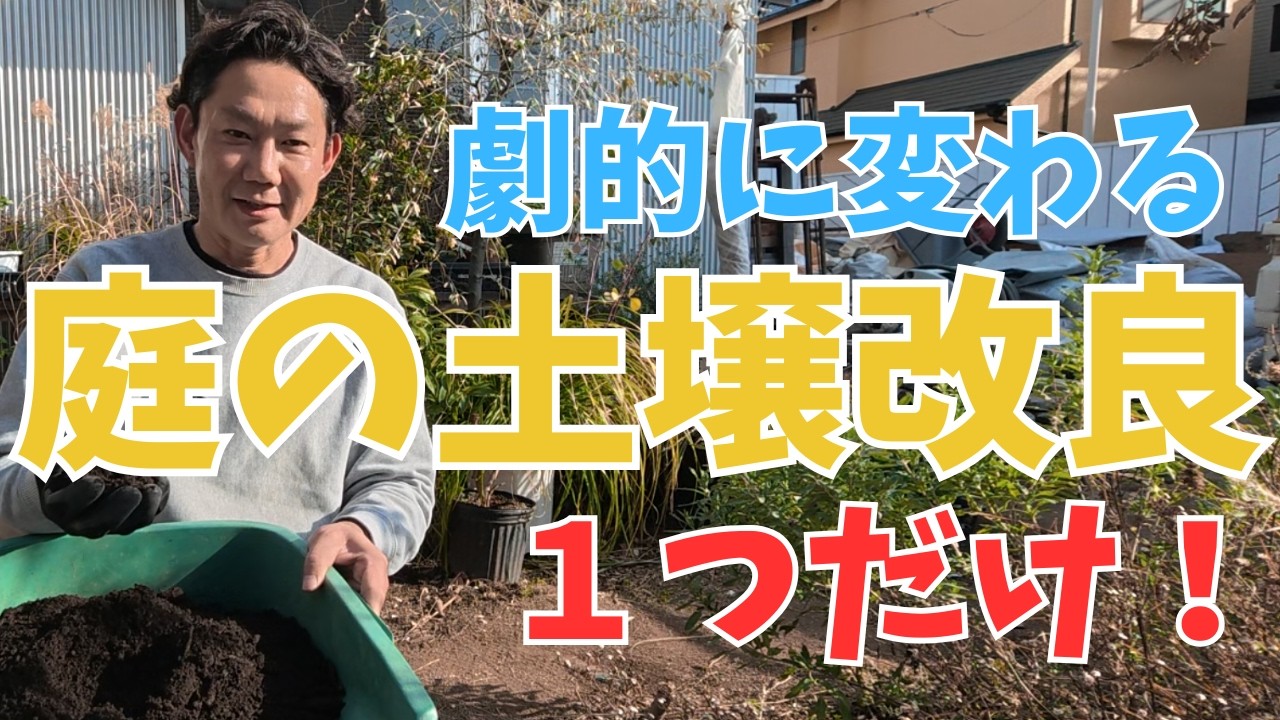 【2月にやる！庭の土づくり】　#庭づくり #ガーデニング #ガーデンデザイン #ぐりんぐりん #土づくり #堆肥づくり