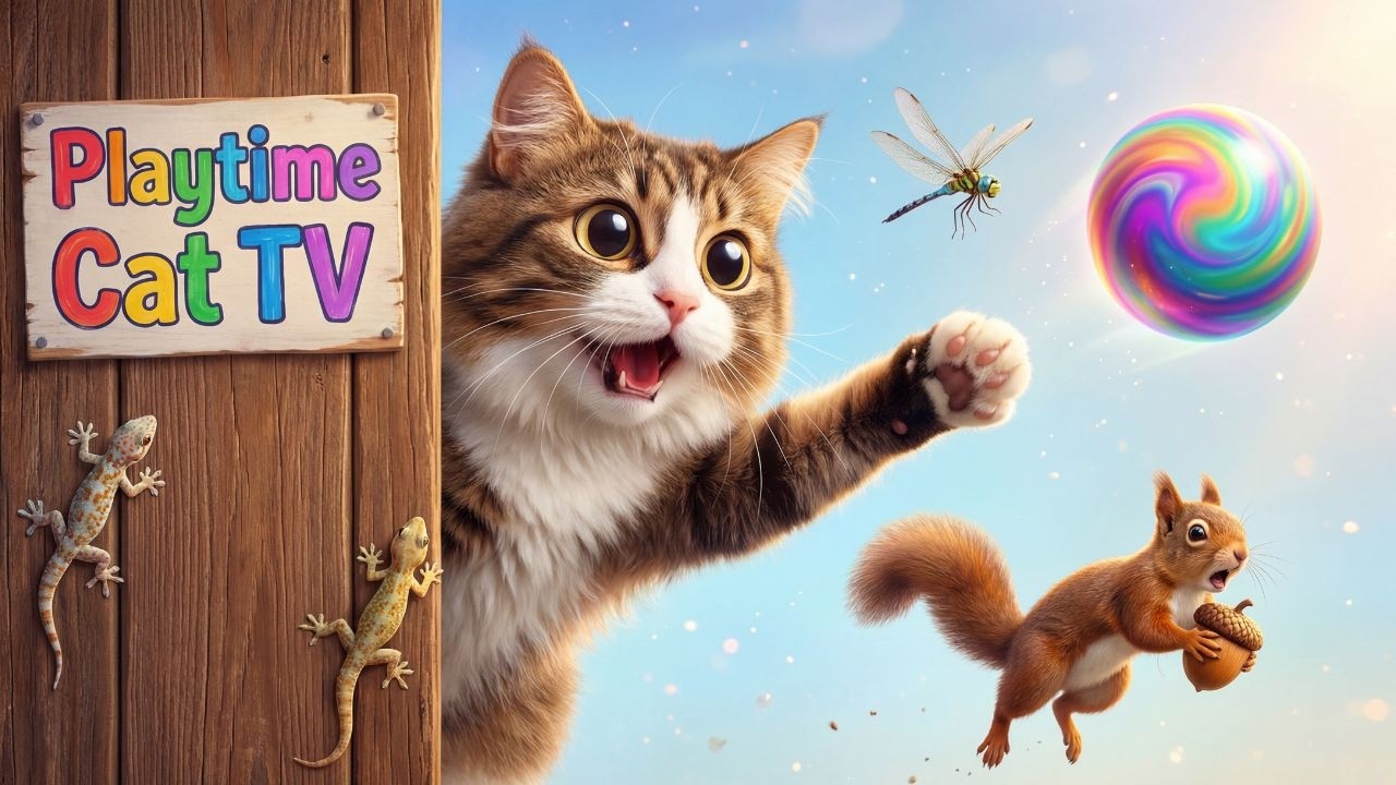 Playtime Cat TV – Adventure Play That Turns Indoors Into Exciting Quests