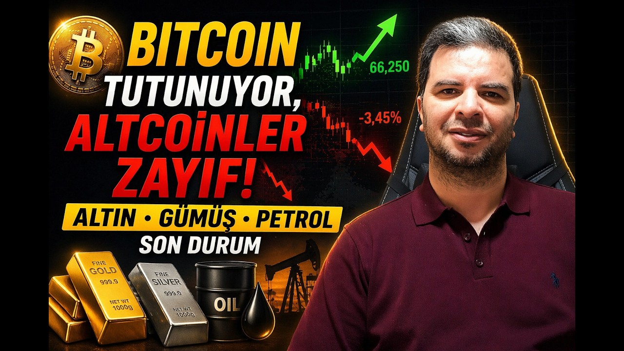 Kriptoda Geri &Ccedil;ekilme: Bitcoin, Altcoin, Altın, G&uuml;m&uuml;ş ve Petrol Yorum