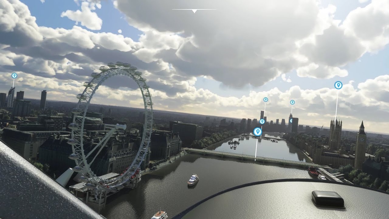MSFS 2020 London discovery flight