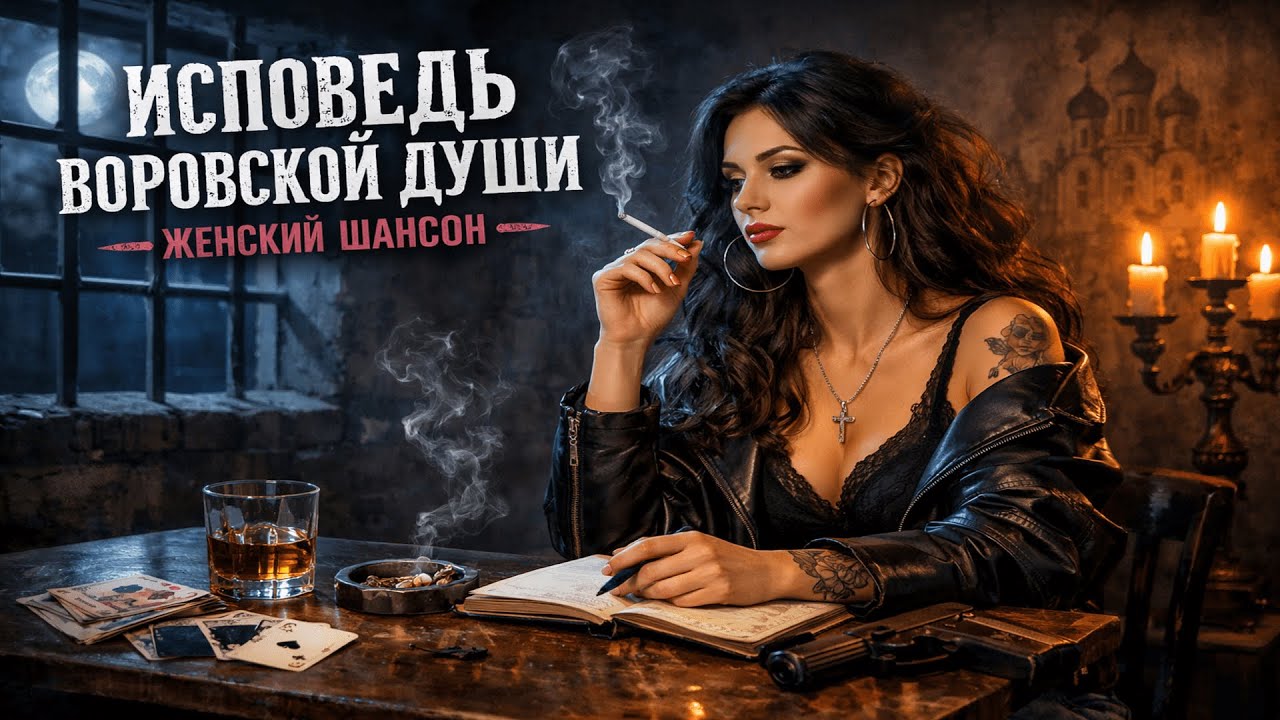 Исповедь воровской души - женский шансон