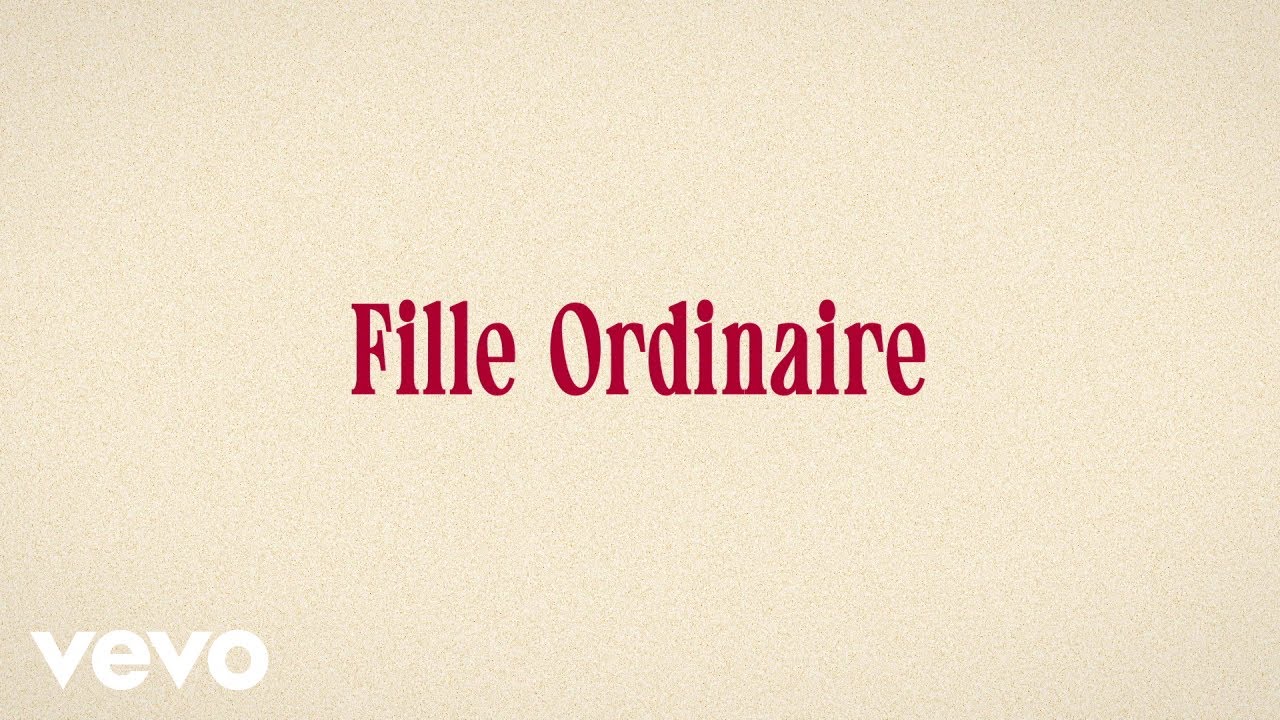 Marine - Fille ordinaire (Visualizer)