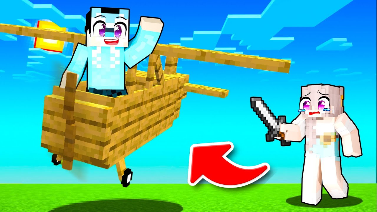 VALSSPELEN Met VOERTUIGEN In Minecraft MANHUNT!