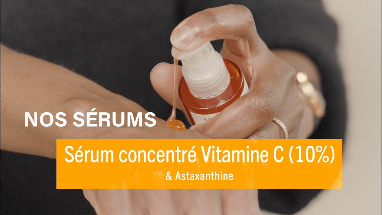 NOS SÉRUMS : Sérum Concentré Vitamine C 10% & Astaxanthine
