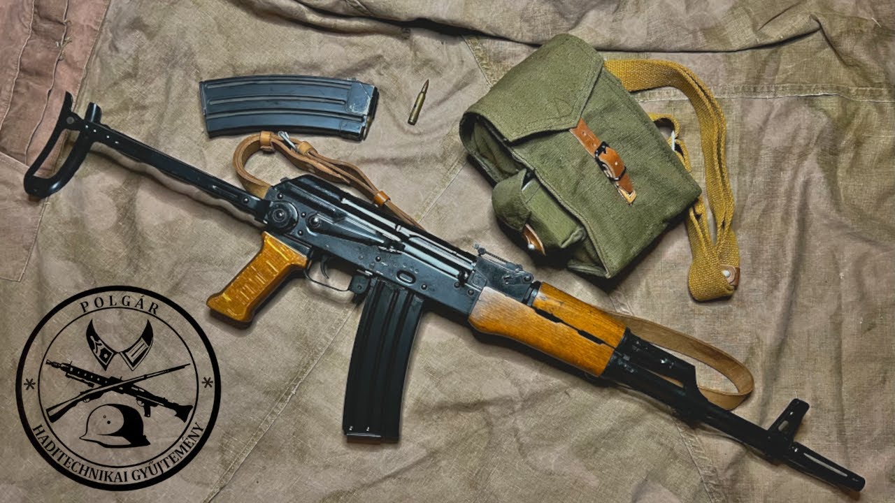 NGV 81 5,56mm NATO gépkarabély szét-összeszerelése / field strip Hungarian NATO Kalashnikov FÉG