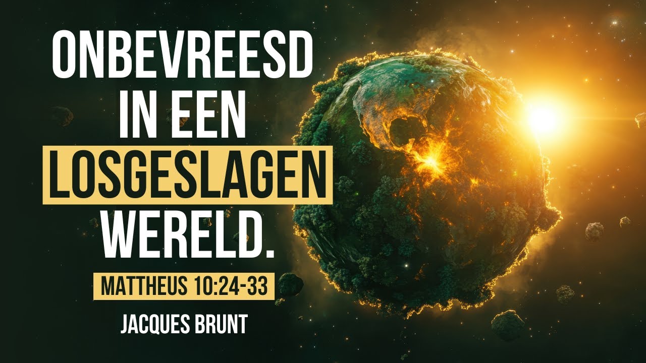 Onbevreesd in een losgeslagen wereld - Jacques Brunt