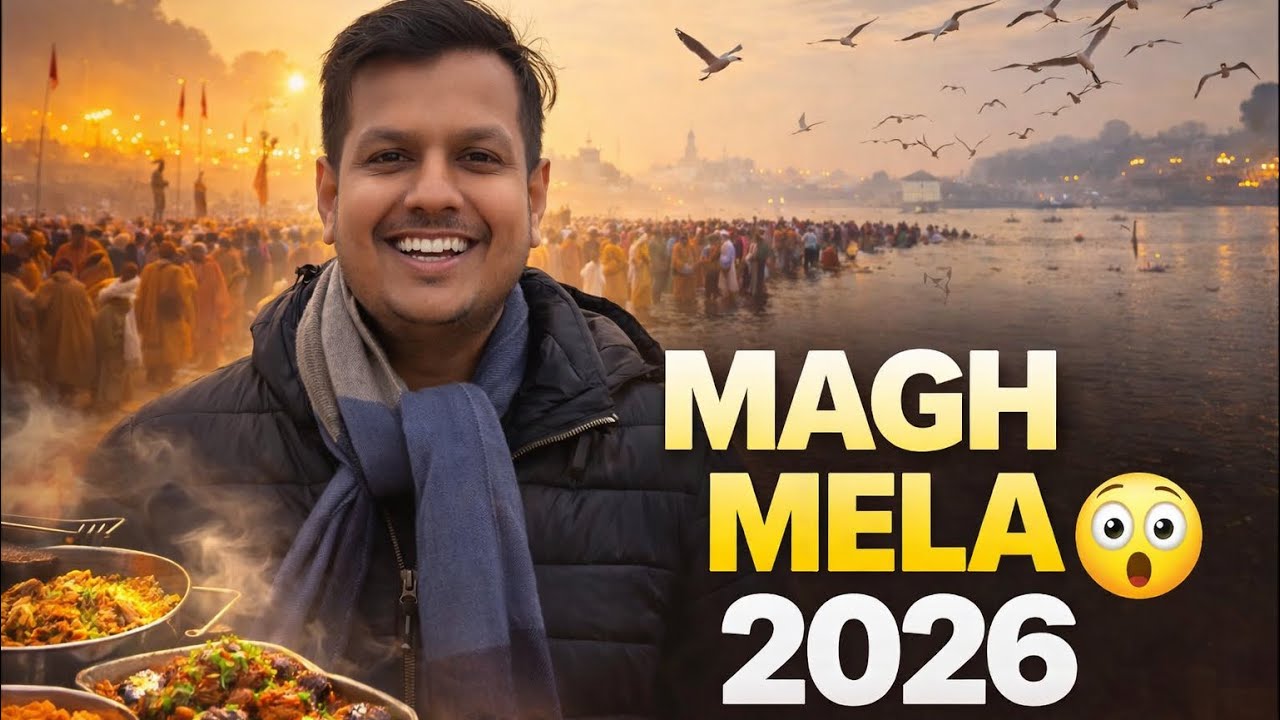 Magh Mela 2026 Prayagraj | Sangam, Street Food, Siberian Birds & Tent City #prayagraj #maghmela2026