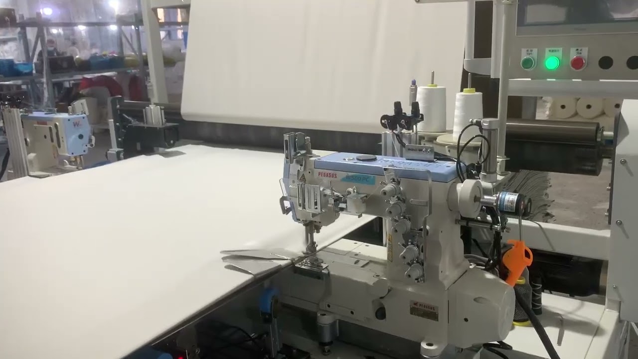Automatic Curtain Manufacturing machine, automatic curtain sewing , machines for curtain factory