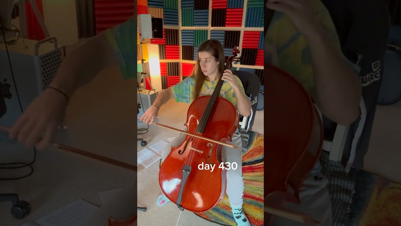 14 months of cello progress