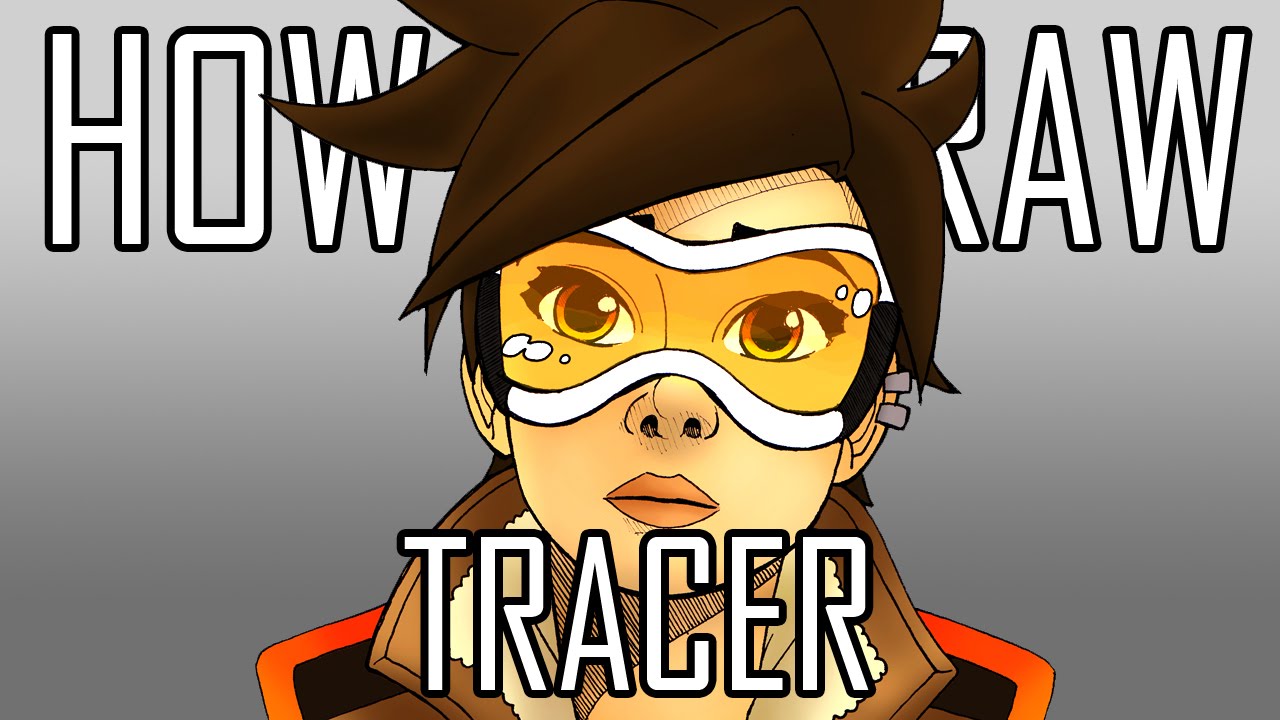 Draw Tracer Overwatch - Quick Simple Easy How To Steps For Beginners 20