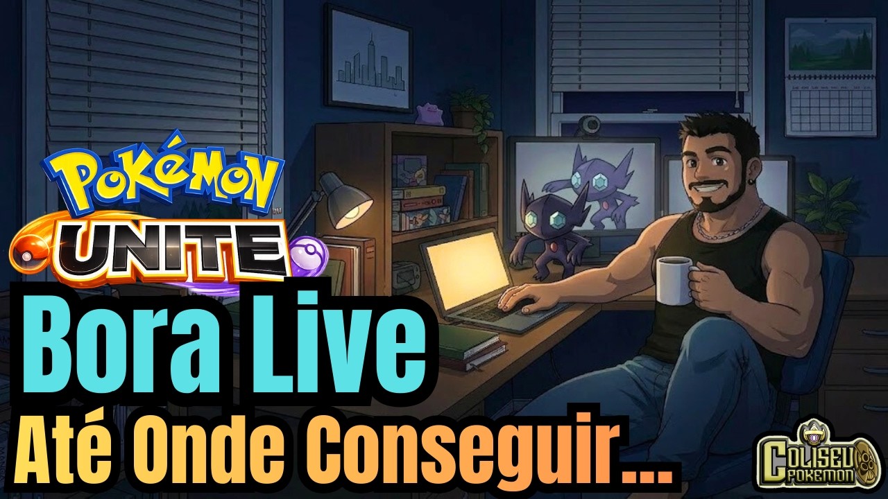 Terça de Pokemon Unite Sem Hora Pra Acabar!