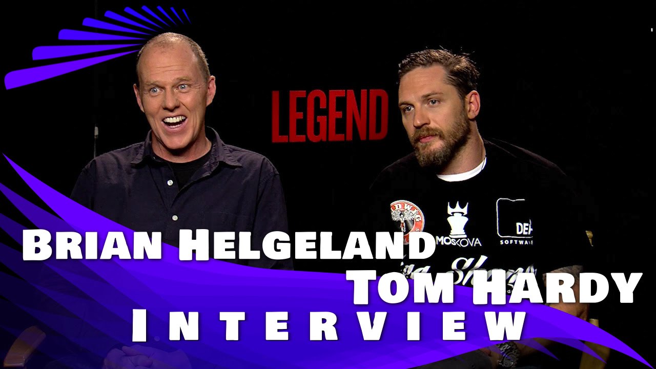 Legend Interview - Tom Hardy & Brian Helgeland (director)
