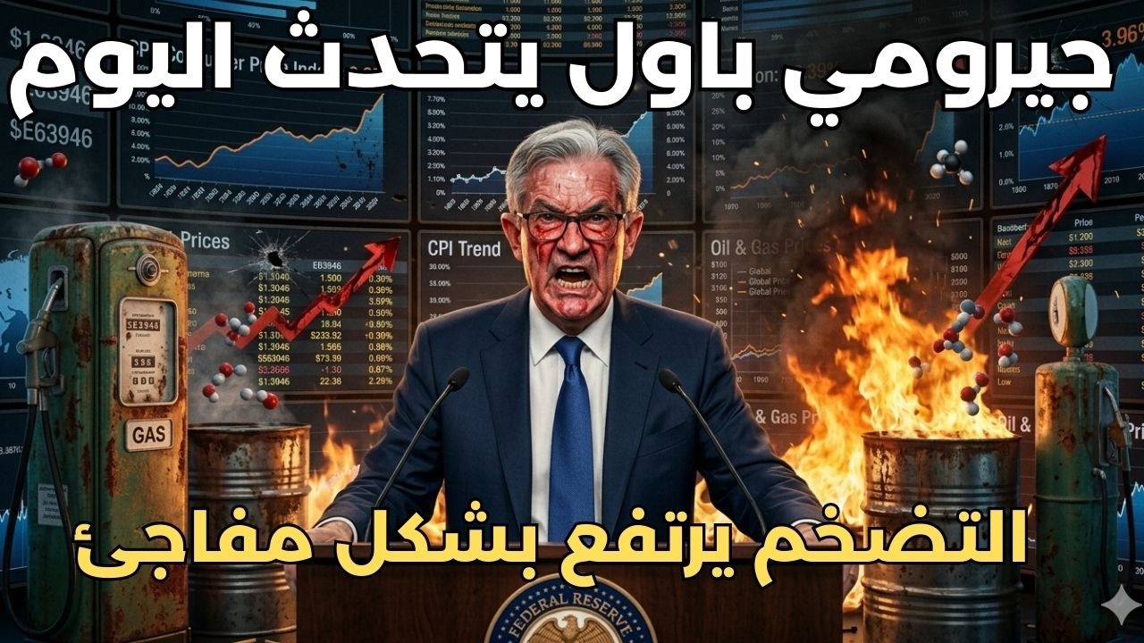 لايف: متابعة كلام جيرومي باول