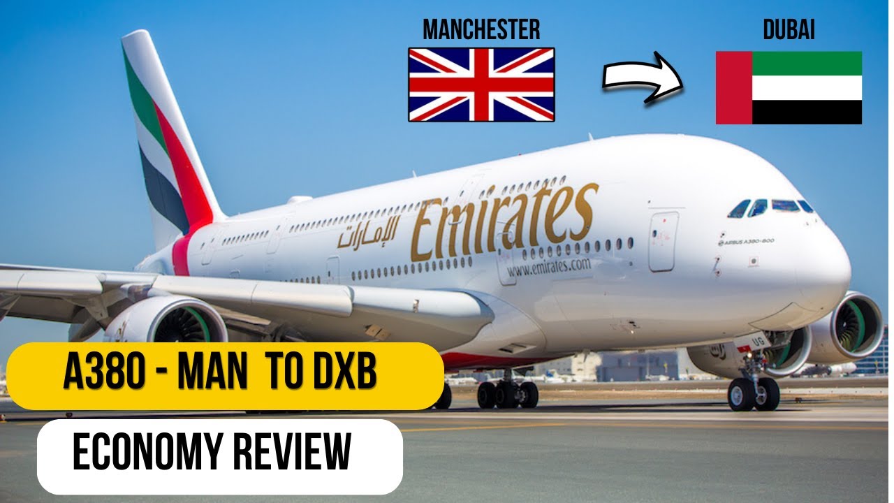 Emirates A380 Economy Class Review |✈️ My FIRST A380 Flight + Shocking Security Breach on Landing!