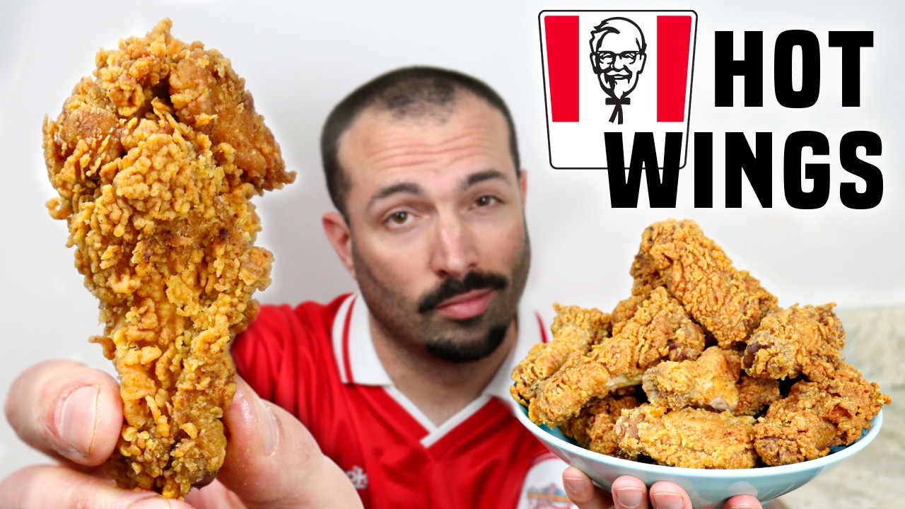 Comment faire des HOT WINGS comme à KFC (AILES DE POULET ÉPICÉES) [Le secret de la PANURE KFC]