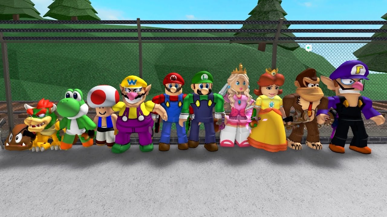 Mario in Murder Mystery 2!