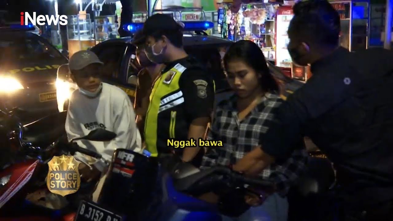 Tim Polsek Metro Setiabudi Tertibkan Pemotor yang Berkerumun Part 01 #PoliceStory 04/12