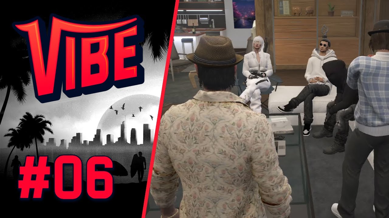 VIBE - MJ : Braquage de banque avec Tonio et son équipe - Ep 06