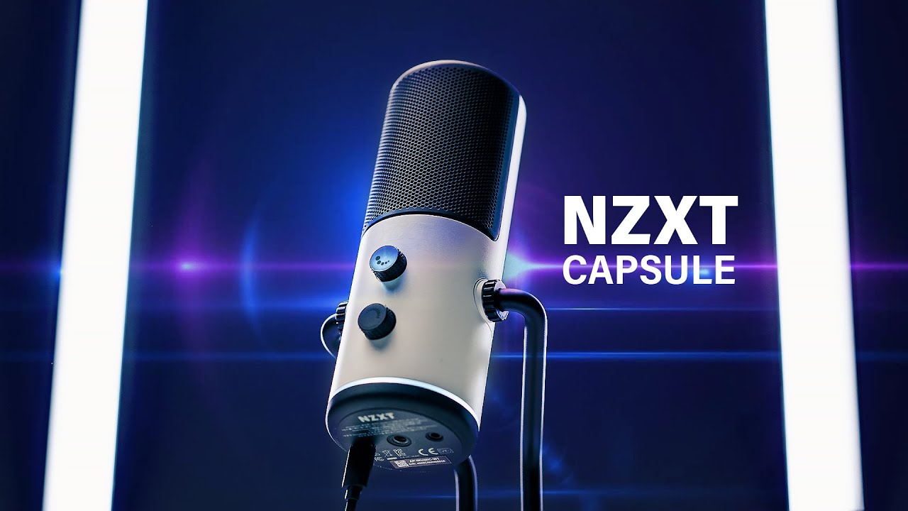 NZXT Capsule Review - A Beautifully SIMPLE Streaming Mic