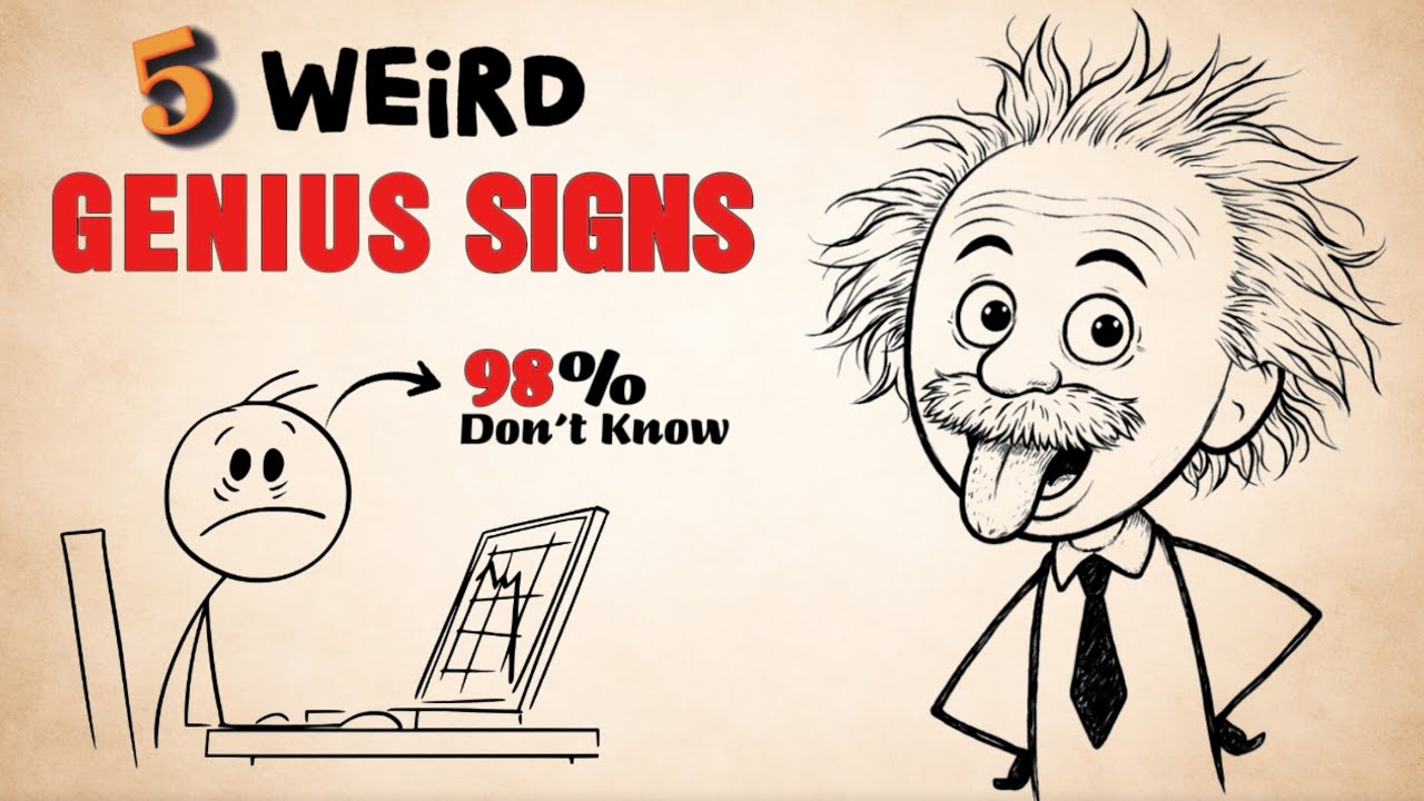 Are You a GENIUS ? 5 Weird genius Signs 98% of People Don't Know! 🧠